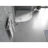 Mexen Bert semicircular shower tray SMC 90 x 90 cm, white - 4KR109090