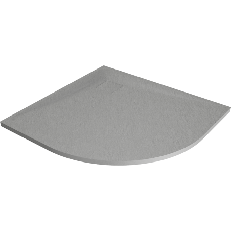 Mexen Bert polukružni tuš 80 x 80 cm, sivi - 4KR618080