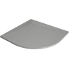 Mexen Bert kwartronde douchebak SMC 80 x 80 cm, grijs - 4KR618080