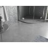 Mexen Bert semi-circular shower tray SMC 80 x 80 cm, gray - 4KR618080