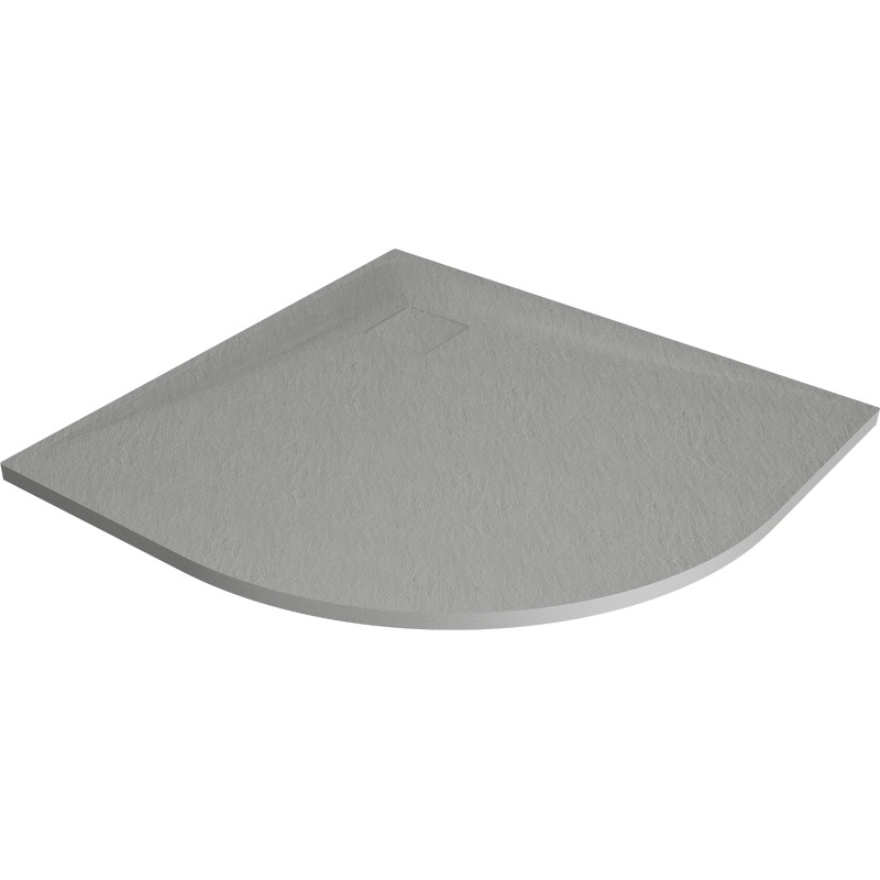 Mexen Bert polukružni tuš 90 x 90 cm, sivi - 4KR619090