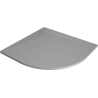 Mexen Bert brodzik półokrągły SMC 90 x 90 cm, szary - 4KR619090