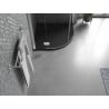 Mexen Bert Duschwanne halbrund SMC 80 x 80 cm, schwarz - 4KR708080