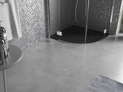 Mexen Bert receveur de douche semi-circulaire SMC 80 x 80 cm, noir - 4KR708080