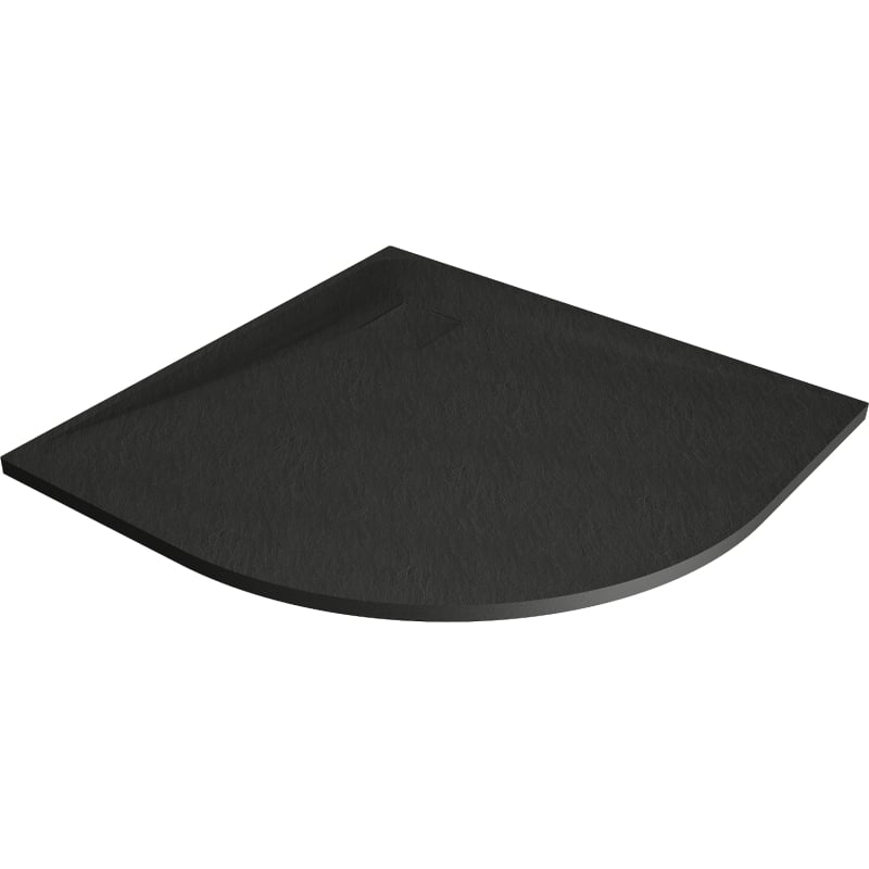 Mexen Bert poliukrugli tuš brod 90 x 90 cm, crni - 4KR709090