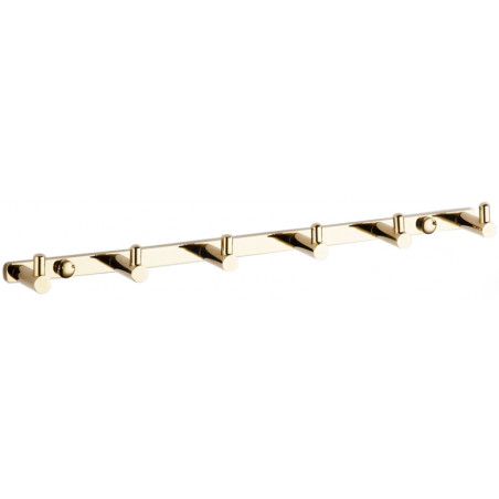Mexen handdoekhaak met zes haken, gouden - 709166-50