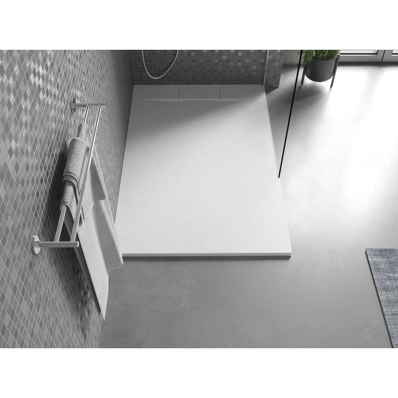 Mexen Otto brodzik prostokątny SMC 140 x 70 cm, biały - 4N107014