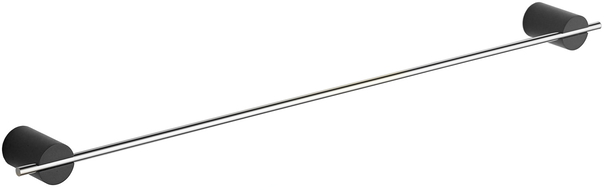 Mexen Aron suporte para toalha, preto/cromado - 7088124-07