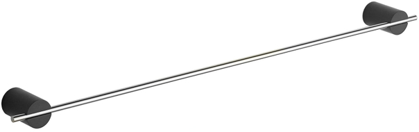 Mexen Aron towel rack, black/chrome - 7088124-07