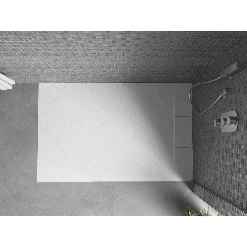 Mexen Otto ristkülikukujuline dušialus SMC 130 x 80 cm, valge - 4N108013