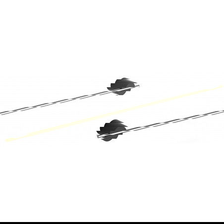 Mexen Aron κρεμάστρα για πετσέτες, μαύρο/χρυσό - 7088124-57