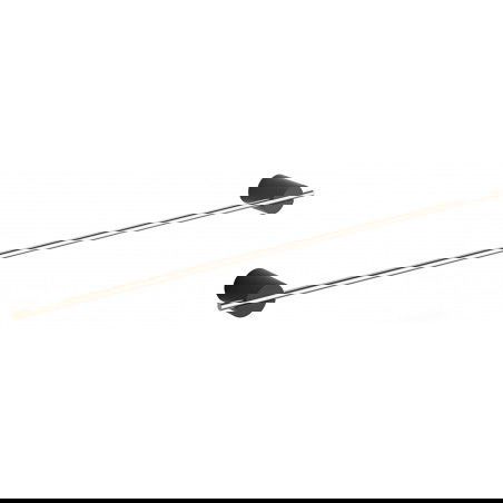 Mexen Aron dvieļu turētājs, melns/rozā zelts - 7088124-67