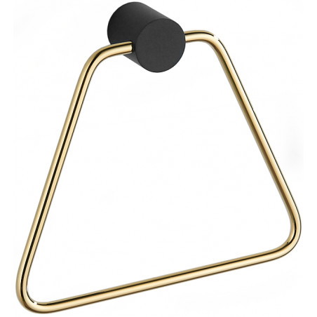 Mexen Aron porte-serviettes, noir/doré - 7088132-57