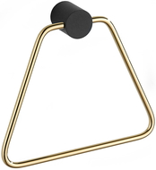 Mexen Aron appendiabiti per asciugamani, nero/oro - 7088132-57