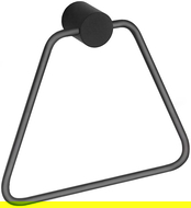 Mexen Aron Handtuchhalter, schwarz - 7088132-70