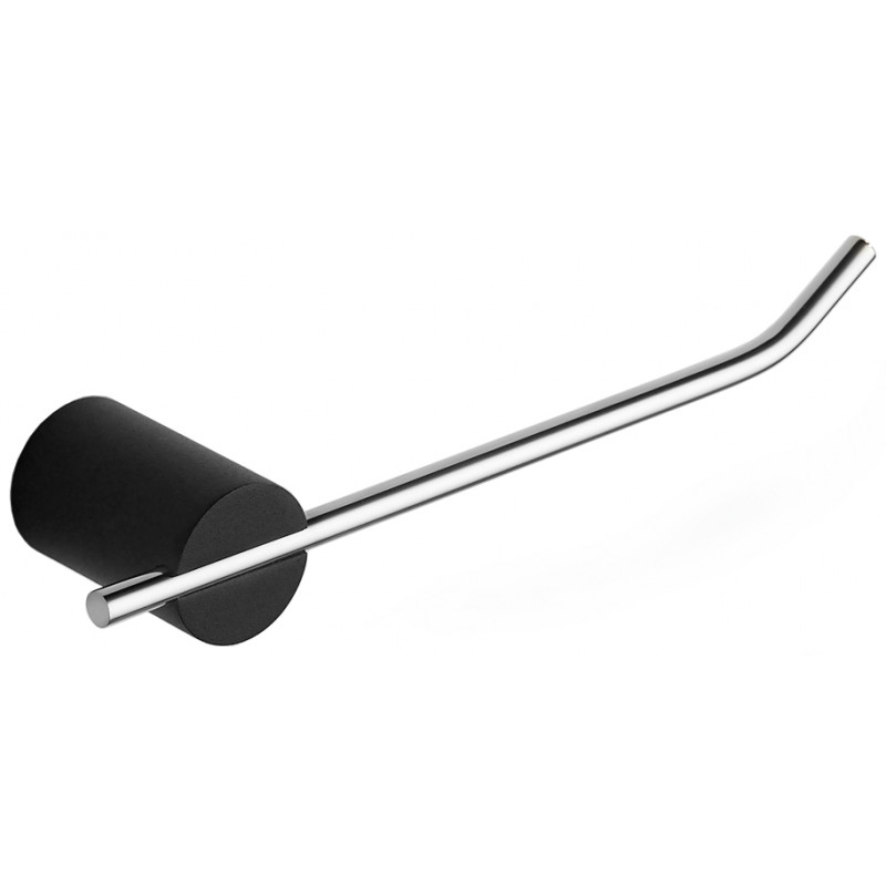 Mexen Aron support de papier toilette, noir/chrome - 7088133-07