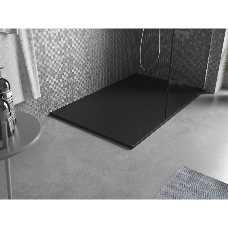Mexen Otto ristkülikukujuline dušialus SMC 140 x 70 cm, must - 4N707014