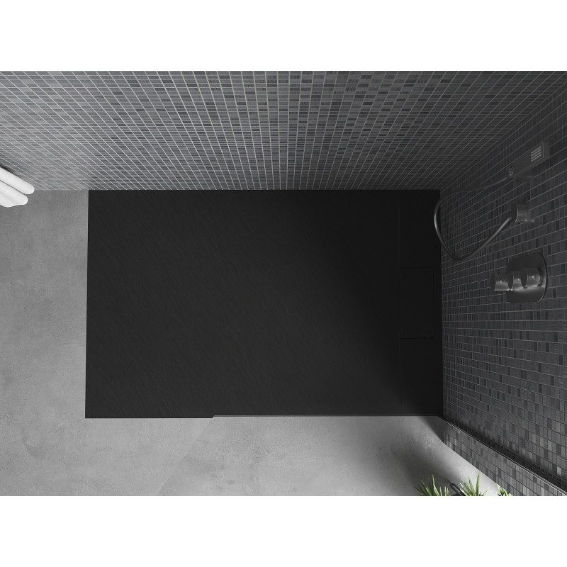 Mexen Otto ristkülikukujuline dušialus SMC 140 x 70 cm, must - 4N707014