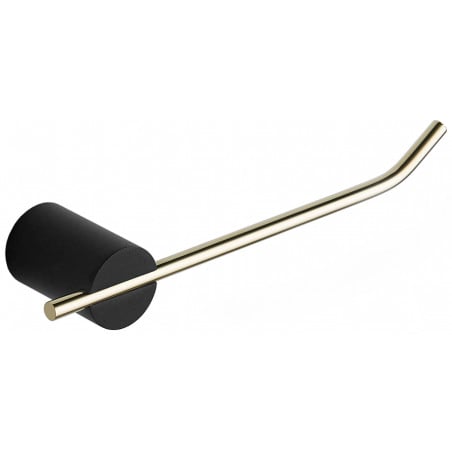 Mexen Aron toilet paper holder, black/gold - 7088133-57
