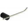 Mexen Aron toilet paper holder, black/gold - 7088133-57