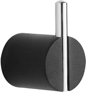 Mexen Aron handdoekhaak, zwart/chroom - 7088135-07