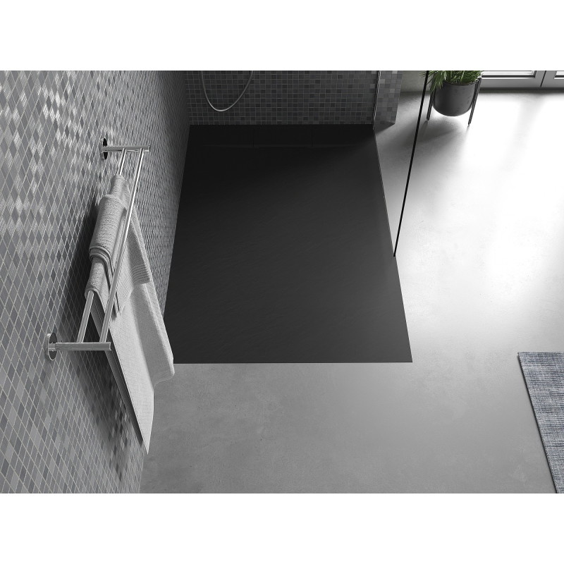 Mexen Otto ristkülikukujuline dušialus SMC 140 x 80 cm, must - 4N708014