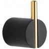 Mexen Aron towel hook, black/gold- 7088135-57