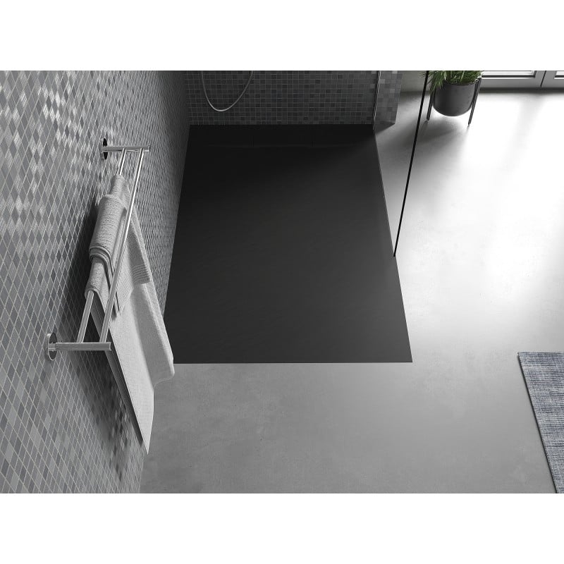 Mexen Otto brodzik prostokątny SMC 140 x 90 cm, czarny - 4N709014