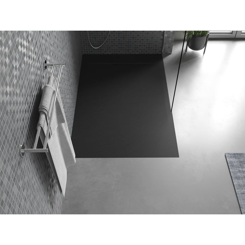 Mexen Otto pravokutna tuš kada SMC 140 x 90 cm, crna - 4N709014