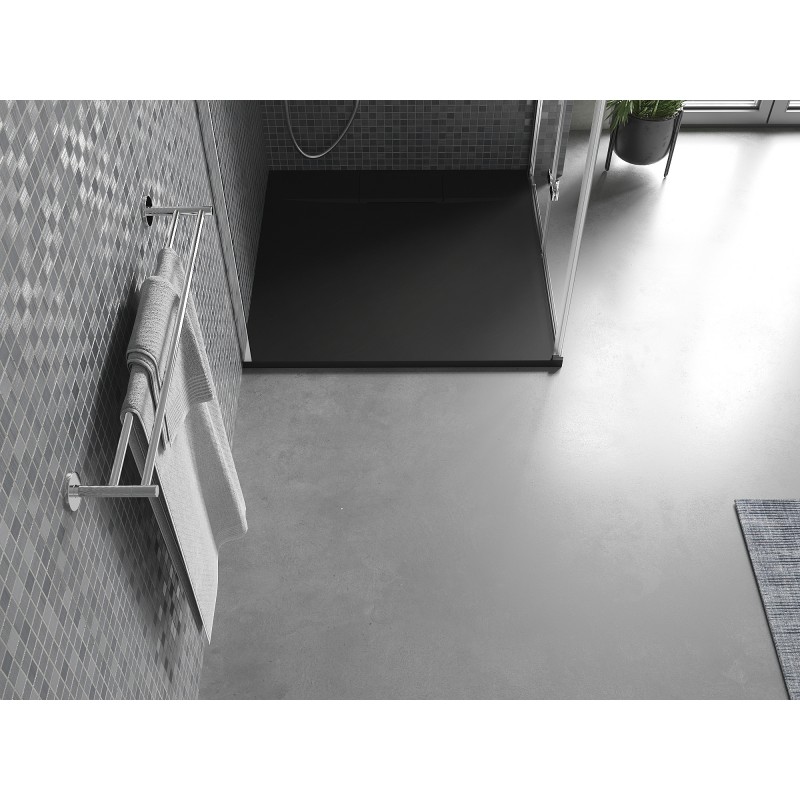 Mexen Otto brodzik kwadratowy SMC 90 x 90 cm, czarny - 4N709090