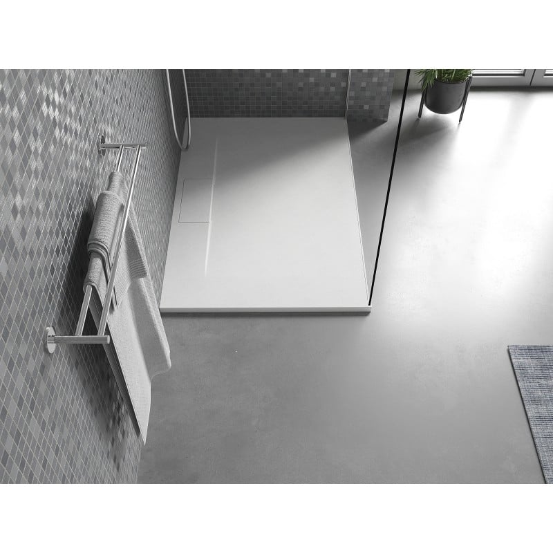 Mexen Egon receveur de douche rectangulaire SMC 150 x 80 cm, blanc - 4R108015