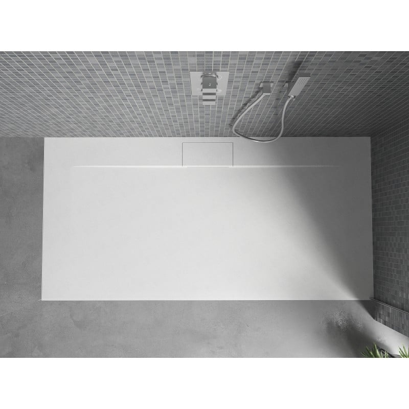 Mexen Egon brodzik prostokątny SMC 160 x 90 cm, biały - 4R109016