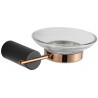 Mexen Aron zeepschaal, zwart/roze goud - 7088139-67
