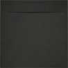 Mexen Otto plato de ducha cuadrado SMC 80 x 80 cm, negro - 4N708080