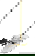 Mexen Aron toiletborstel, zwart/goud - 7088150-57