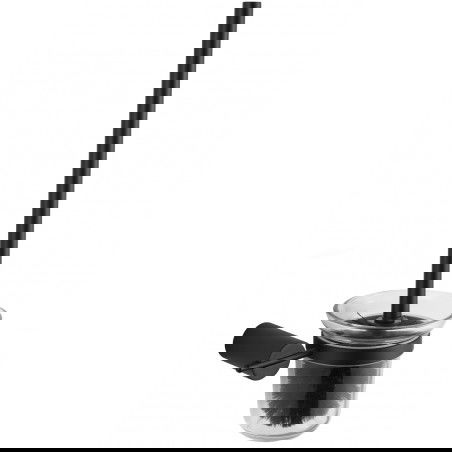 Mexen Aron toilet brush, black - 7088150-70