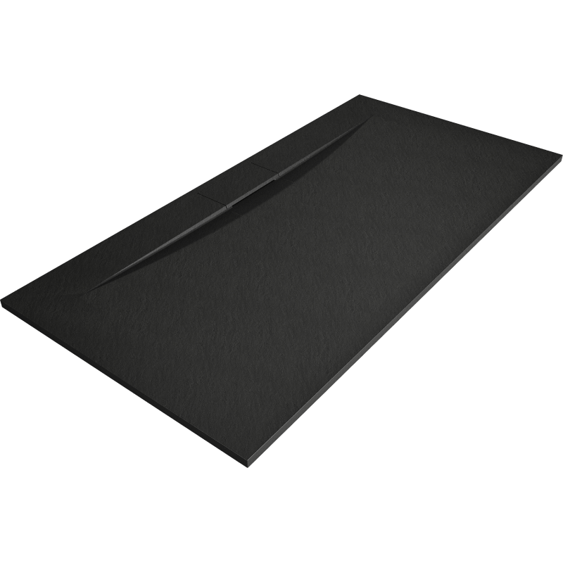 Mexen Egon plato de ducha rectangular SMC 160 x 80 cm, negro - 4R708016