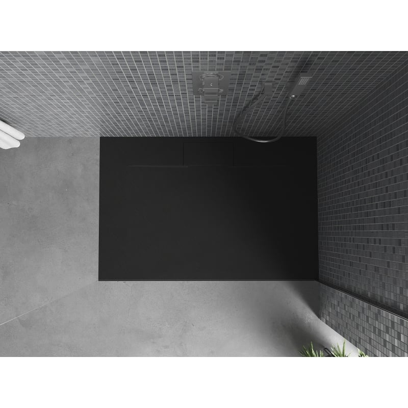 Mexen Egon ristkülikukujuline dušialus SMC 150 x 90 cm, must - 4R709015