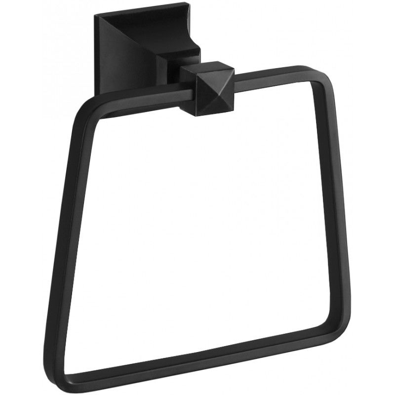 Mexen Dalia suporte para toalhas, preto - 7017332-70