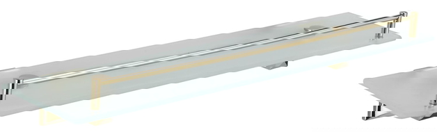 Mexen Dalia mensola in vetro sospesa, oro - 7017337-50