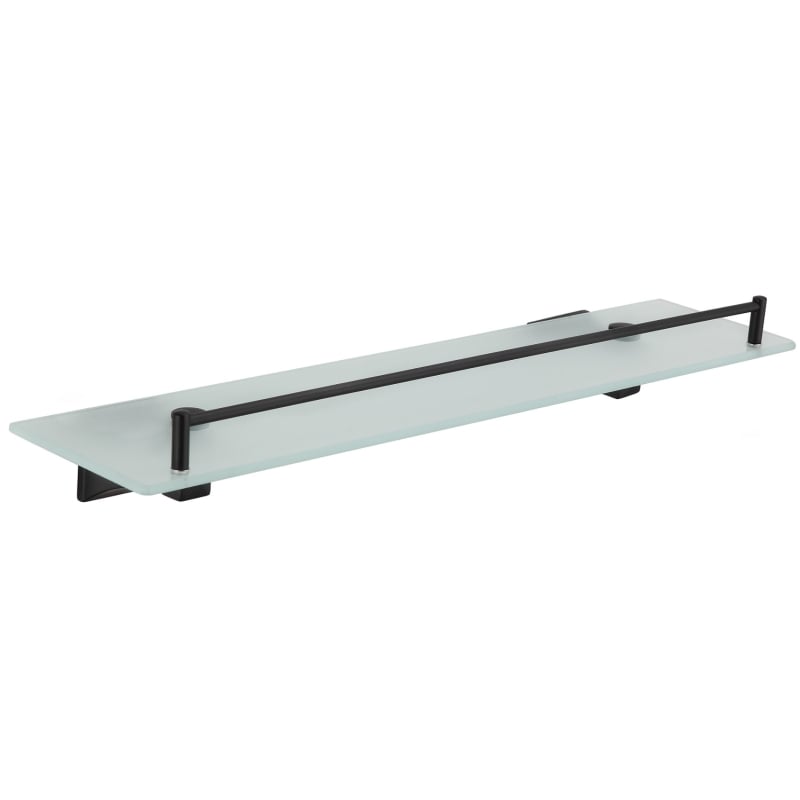 Mexen Dalia rippuv klaasriiul, must - 7017337-70