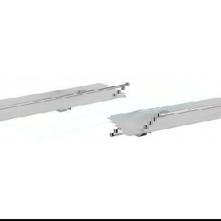 Mexen Dalia Hanging Glass Shelf, Chrome - 7017337-00