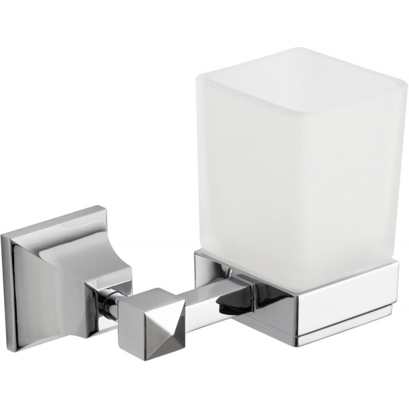 Mexen Dalia vaso para cepillos de dientes, cromo - 7017338-00