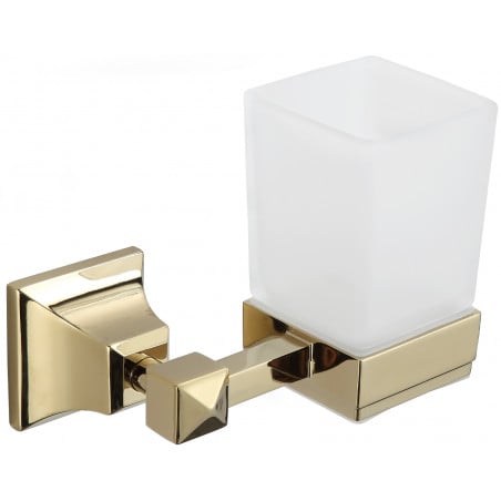 Mexen Dalia vaso para cepillos de dientes, dorado - 7017338-50