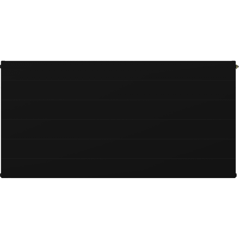Mexen CCL22 Πλάκα καλοριφέρ 900 x 500 mm, κεντρική κάτω σύνδεση, 1100 W, μαύρο