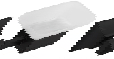 Mexen Dalia Seifenschale, schwarz - 7017339-70