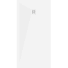 Mexen Stone+ receveur composite rectangulaire 160 x 70 cm, blanc, cache blanc - 44107016-W