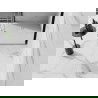 Mexen Stone+ composiet douchebak vierkant 80 x 80 cm, wit, witte afdekking - 44108080-W