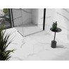 Mexen Stone+ composiet vierkante douchebak 80 x 80 cm, wit, witte afdekking - 44108080-W