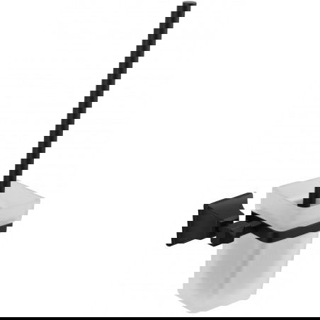 Mexen Dalia spazzola per WC, nera - 7017350-70